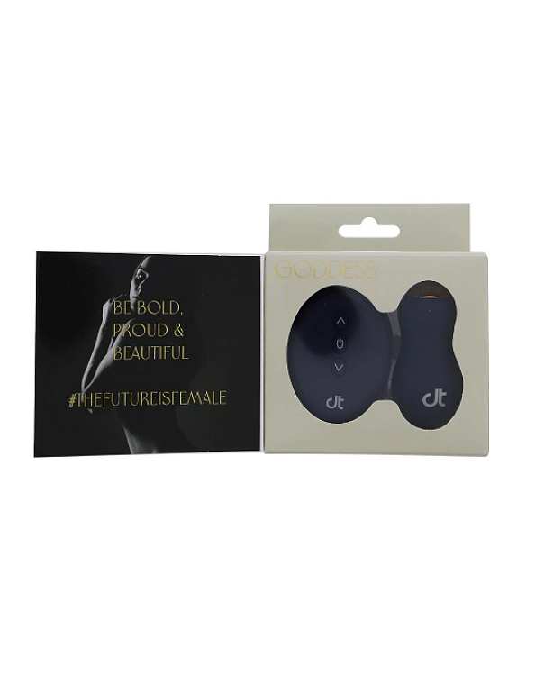 Dream Toys Goddess Collection Apollo, Egg Vibrator Remote Controlled, Δονητής Egg Ασύρματος, 7 rhythms, 3 speeds, Blue