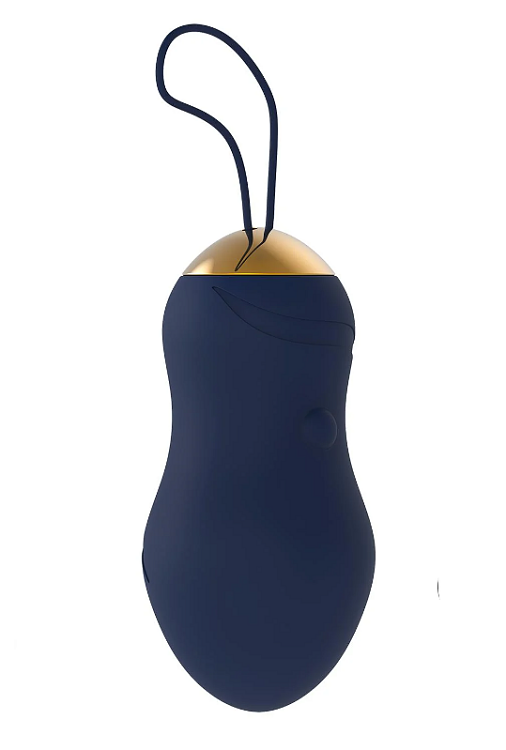 Dream Toys Goddess Collection Apollo, Egg Vibrator Remote Controlled, Δονητής Egg Ασύρματος, 7 rhythms, 3 speeds, Blue