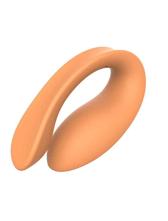Dream Toys Glam, Couples Vibrator Wireless Remote, Διπλός Δονητής για Ζευγάρια, 4 Rhythms & 3 Speeds, Orange