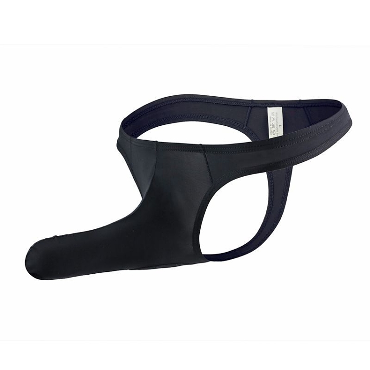 SMD Men's Thong Underwear G-String, Black