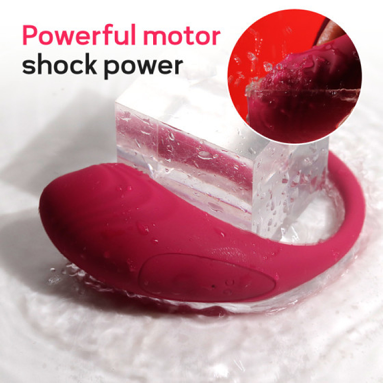 SMD App Controlled Vibrator for Couples Lite Version, Ασύρματος Κλειτοριδικός Δονητής με Bluetooth για Ζευγάρια, Pink