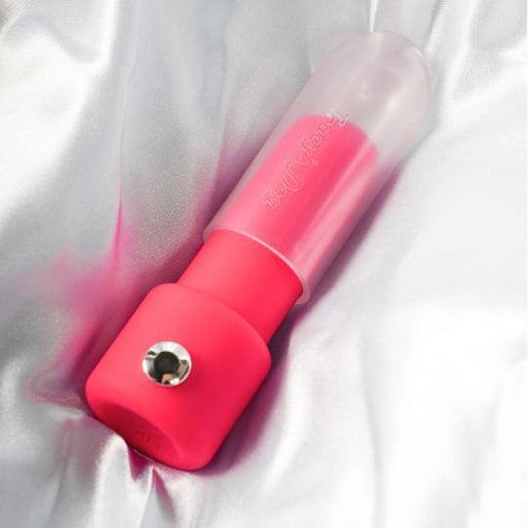 Tracy's Dog Surreal App Controlled Lipstick Vibrator, Silky-Soft Silicone, Portable & Whisper-Quiet With 10 Vibration Modes, Red