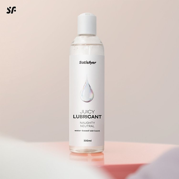Satisfyer Juicy Lubricant, Water Based Λιπαντικό, Naughty Neutral 300ml
