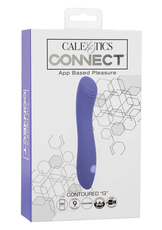 Calexotics Connect Calex Connect Contour G Vibrator, Purple