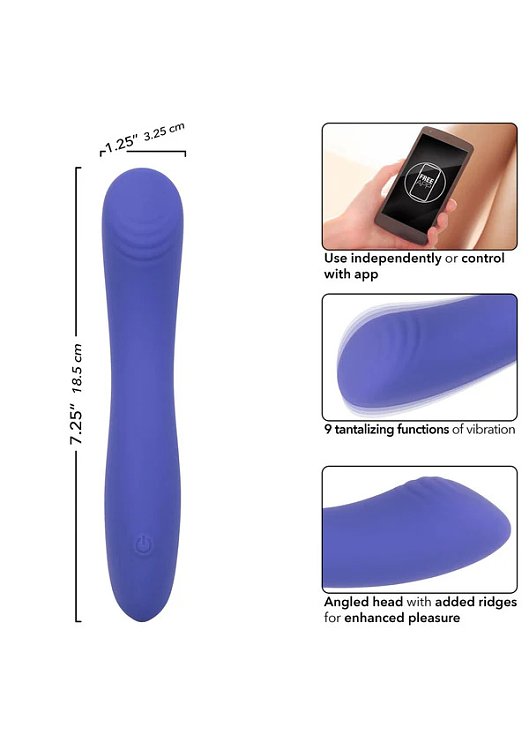 Calexotics Connect Calex Connect Contour G Vibrator, Purple