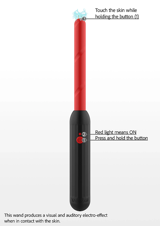Taboom Prick Stick Electro Shock Wand, Ράβδος Ηλεκτροσόκ 34cm