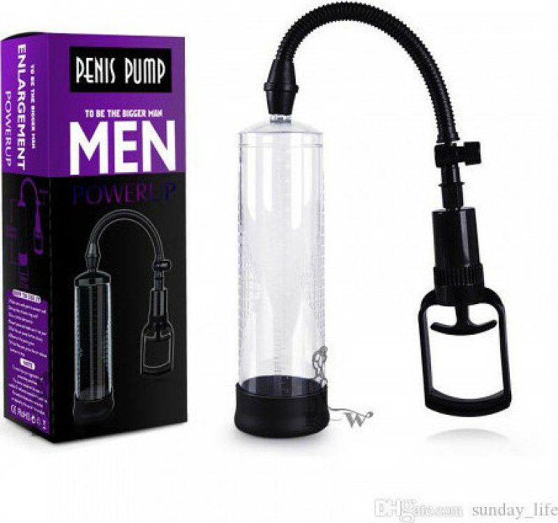 Penis Pump with Trigger Handle Αεραντλία Τρόμπα Επιμήκυνσης Πέους με Σκανδάλη 25cm