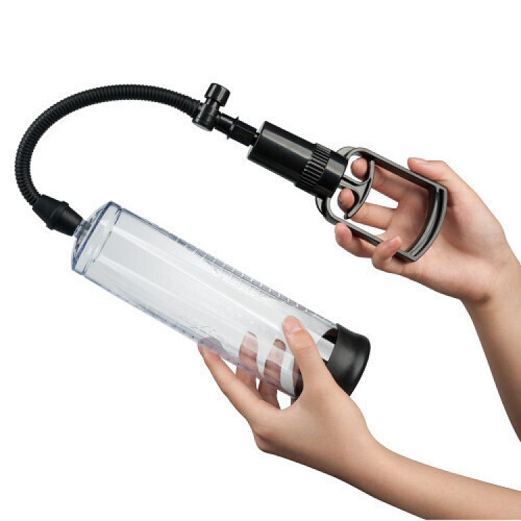 Penis Pump with Trigger Handle Αεραντλία Τρόμπα Επιμήκυνσης Πέους με Σκανδάλη 25cm