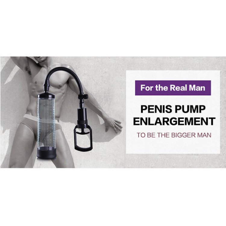 Penis Pump with Trigger Handle Αεραντλία Τρόμπα Επιμήκυνσης Πέους με Σκανδάλη 25cm
