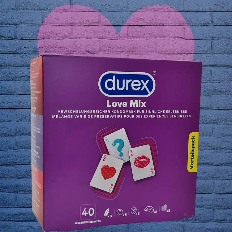 Durex Love Mix Condoms 40pcs