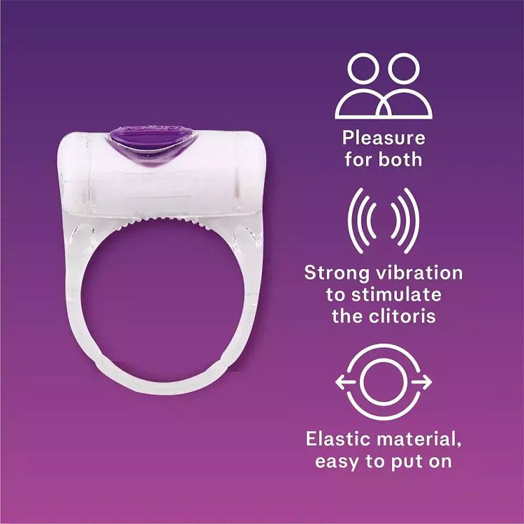 Durex Intense Vibrations Ring, White