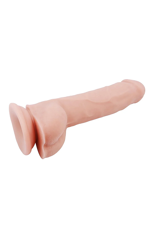 Dream Toys Mr Dixx, Dual Density Realistic Bendable Dildo with Suction Cup, Realistic Penis with Suction Cup, 23cm, Flesh