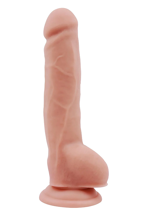 Dream Toys Mr Dixx, Dual Density Realistic Bendable Dildo with Suction Cup, Realistic Penis with Suction Cup, 23cm, Flesh