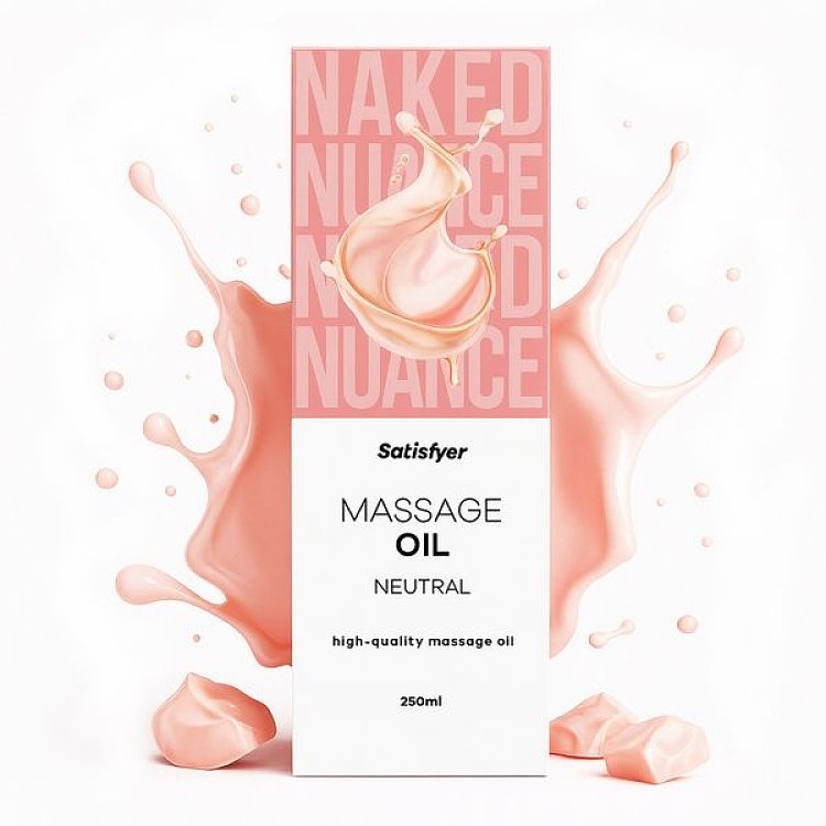 Satisfyer Neutral Massage Oil, Λάδι για Αισθησιακό Μασάζ χωρίς Άρωμα, 250ml