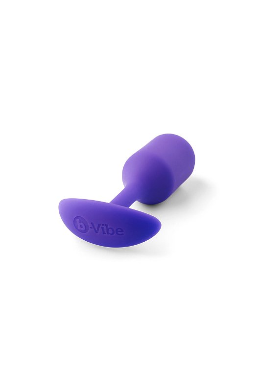 B-Vibe Snug Plug 2 Butt Plug 11cm, Purple