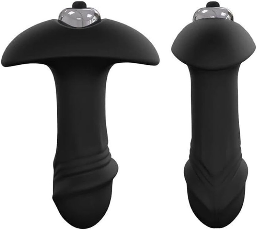 SMD Vibe Arrow, Single Speed ​​Butt Plug With Removable Vibrating Bullet, Anal Wedge with Bullet Vibrator, 9cm, Black