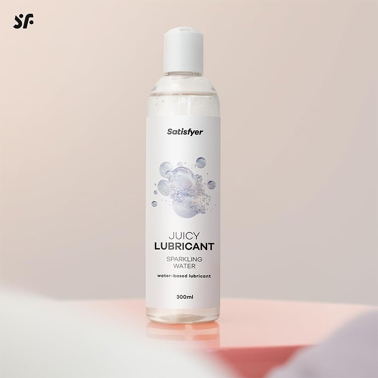 Satisfyer Juicy Lubricant, Water Based Λιπαντικό, Sparkling Water, 300ml