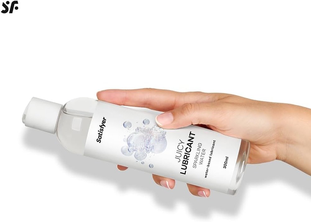 Satisfyer Juicy Lubricant, Water Based Λιπαντικό, Sparkling Water, 300ml
