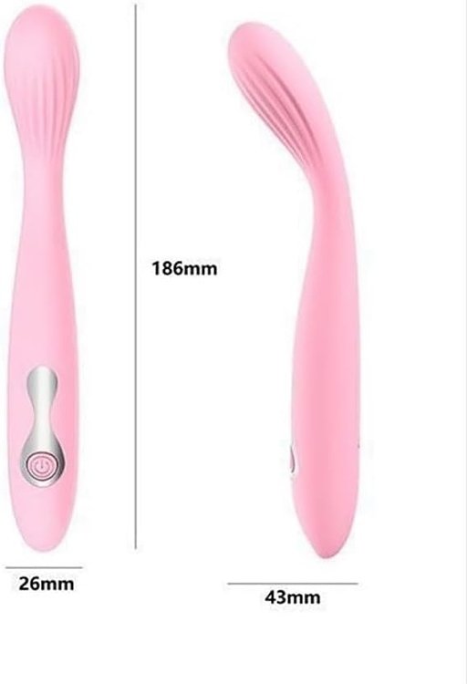 SMD G-Hook, G-Spot Vibrator Bendable με 10 Vibration Modes, Bubblegum Pink