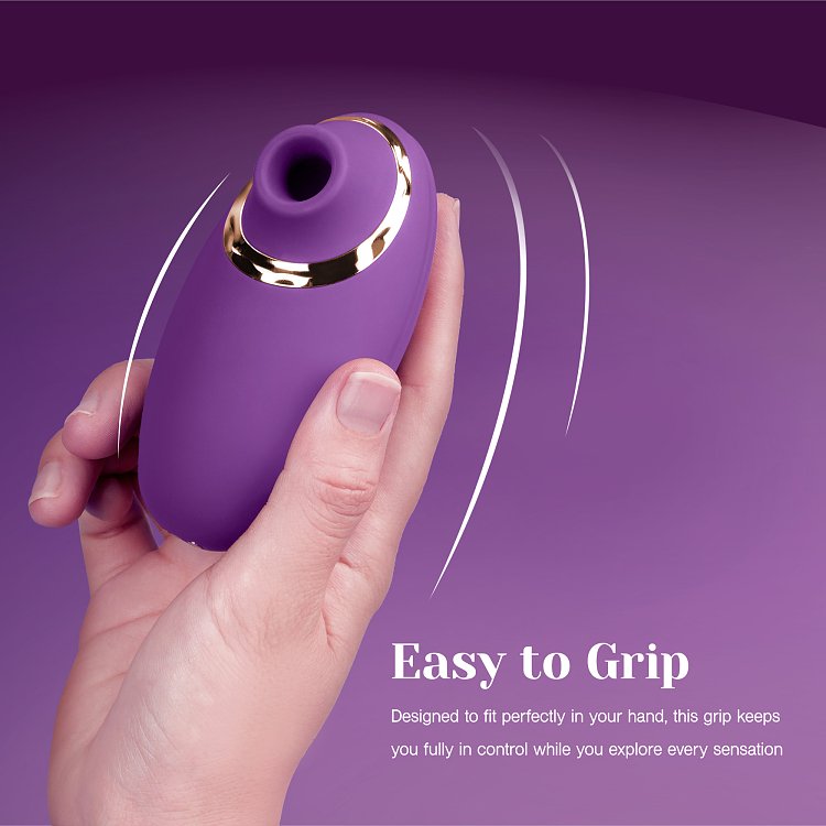 Tracy's Dog Flamingo S Clitoral Sucking Vibrator, 8 Intensities, Purple