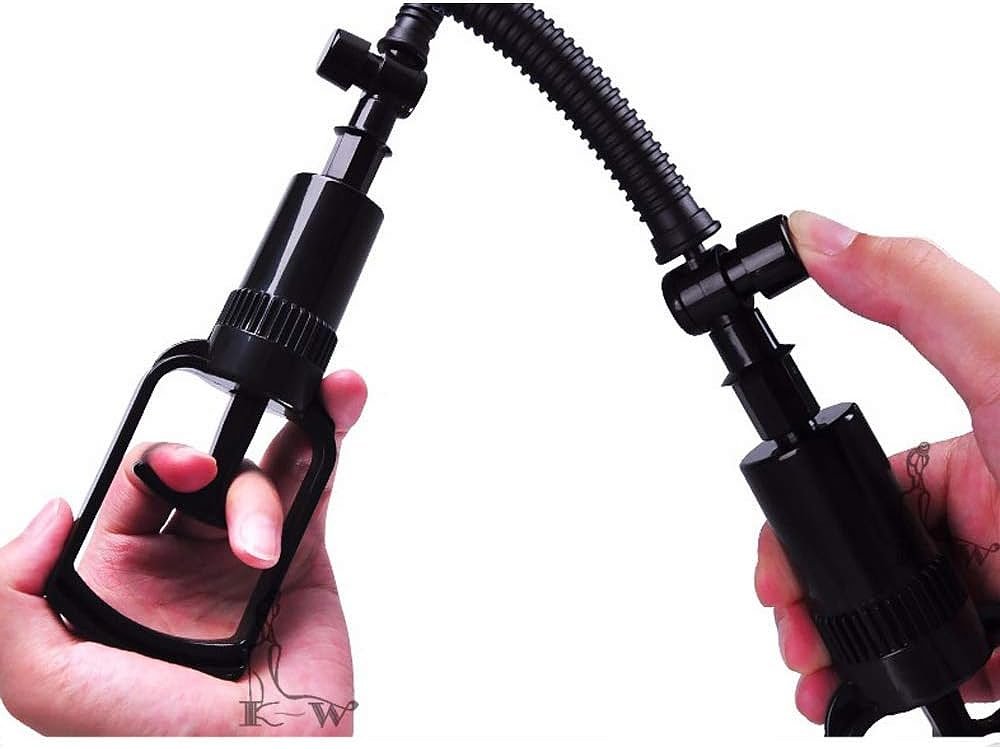 SMD The Big Man, Penis Enlargement Pump With Silicone Vagina Sleve, 25cm, Black