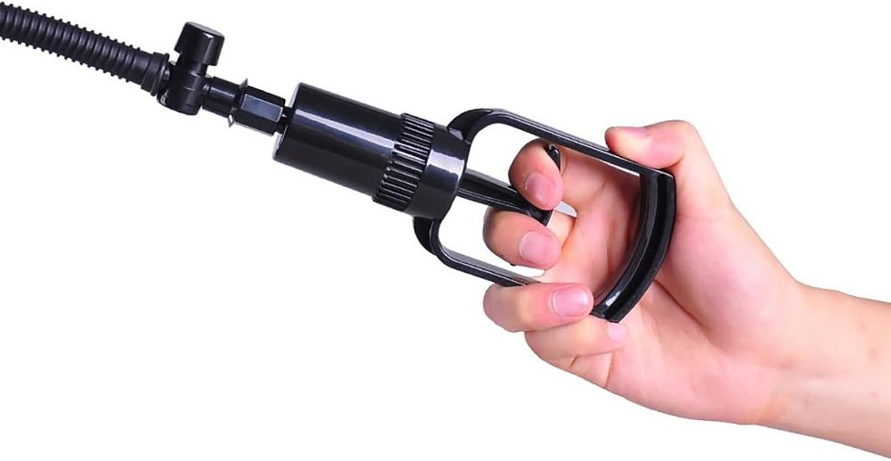 SMD The Big Man, Penis Enlargement Pump With Silicone Vagina Sleve, 25cm, Black