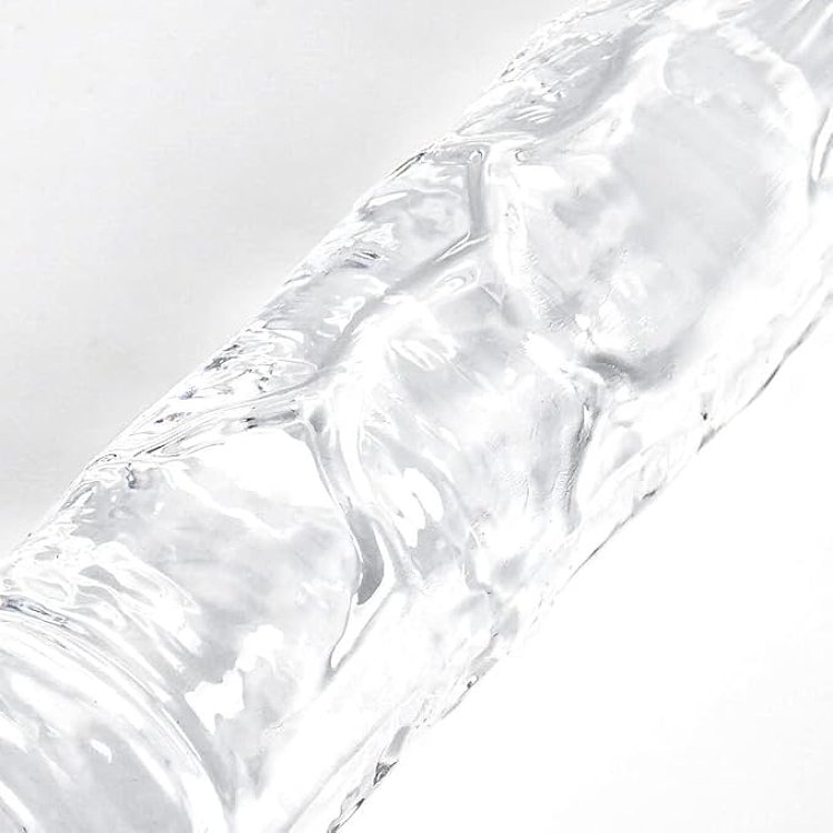 SMD The Dirty Double, Double Edged Realistic Dildo 33cm, Clear