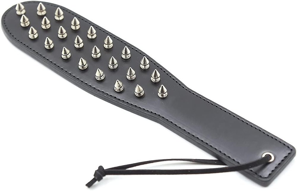 SMD Doit Paddle with Nails 34cm from Vegan Leather, Black