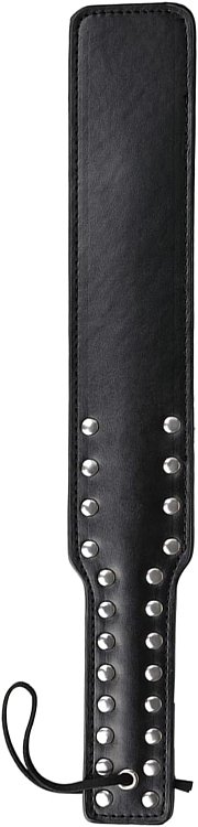 SMD Doit Paddle Studded 37cm from Vegan Leather, Black