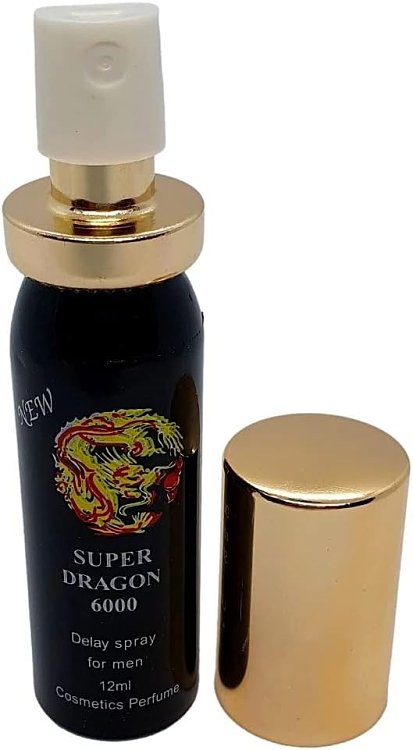 Super Dragon Delay 6000 Επιβραδυντικό Spray για Άνδρες, 12ml