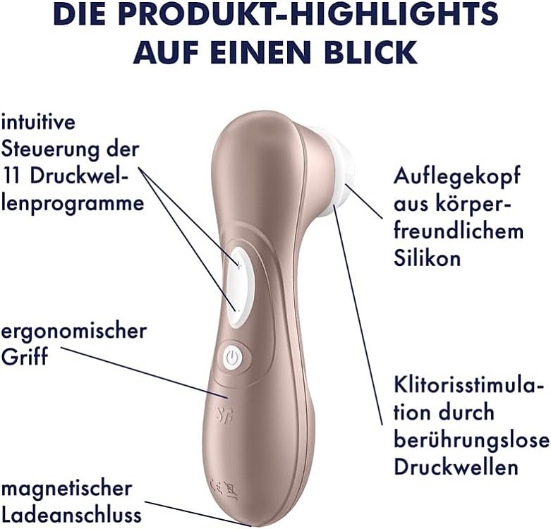 Satisfyer Pro 2 Next Generation, Αναρροφητής Αιδοίου με 11 Intensities, Rose Gold
