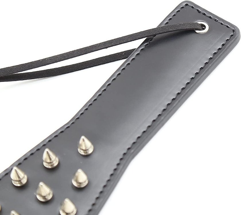 SMD Doit Paddle with Nails 34cm from Vegan Leather, Black