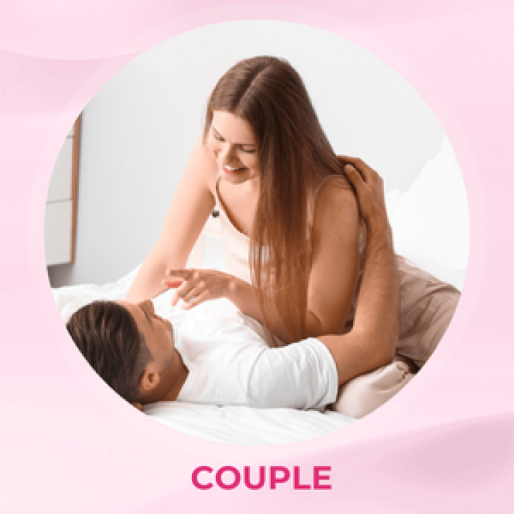 SMD App Controlled Vibrator for Couples, Ασύρματος Κλειτοριδικός Δονητής με Bluetooth για Ζευγάρια, Pink