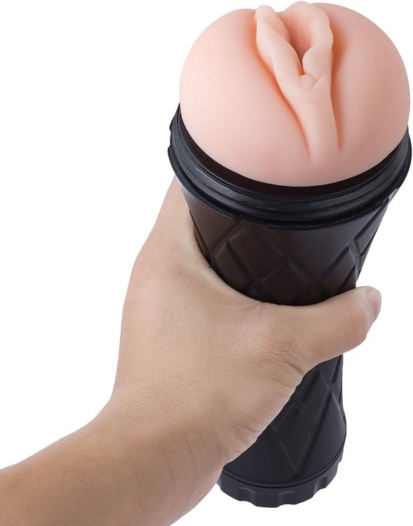 SMD Euphoria Lifelike Textured Vagina Pocket Masturbator, Realistic Sensation & Flesh Feel, 23.5cm