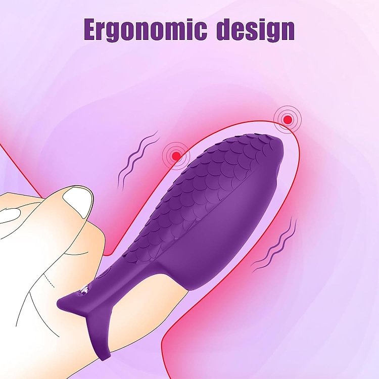 SMD Goldfinger, Finger Vibrator with 10 Vibration Modes, Δονητής Δακτύλου, Purple
