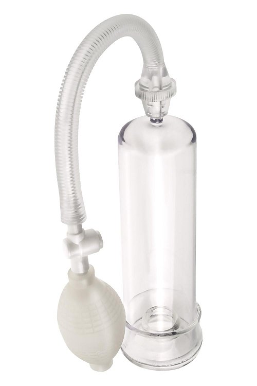 Pipedream Pump Worx Beginner's Power Pump, Τρόμπα Μεγέθυνσης Πέους, White Clear