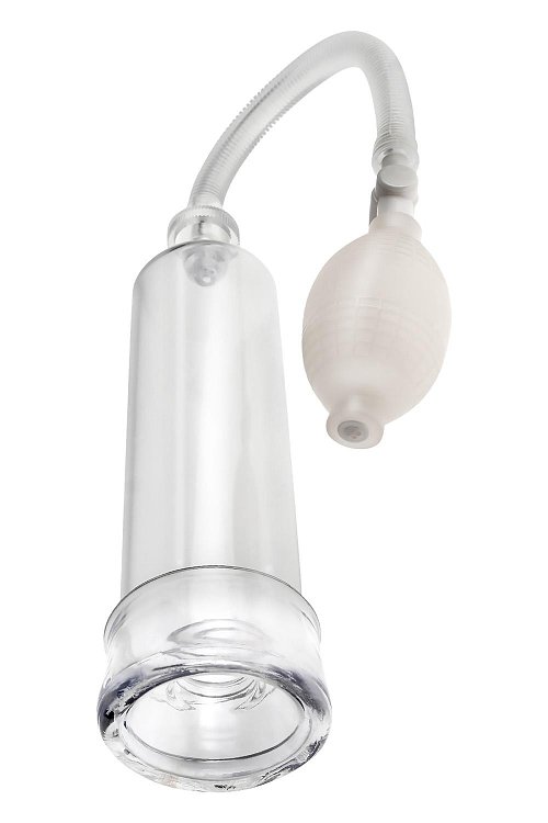 Pipedream Pump Worx Beginner's Power Pump, Τρόμπα Μεγέθυνσης Πέους, White Clear