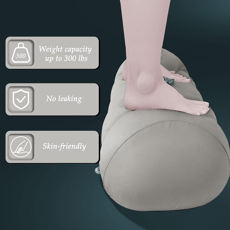 SMD Posture Mattress, Sex Pillow Cushion with Bondage Cuffs, Cross Strap & Nipple Clamps BDSM Kit