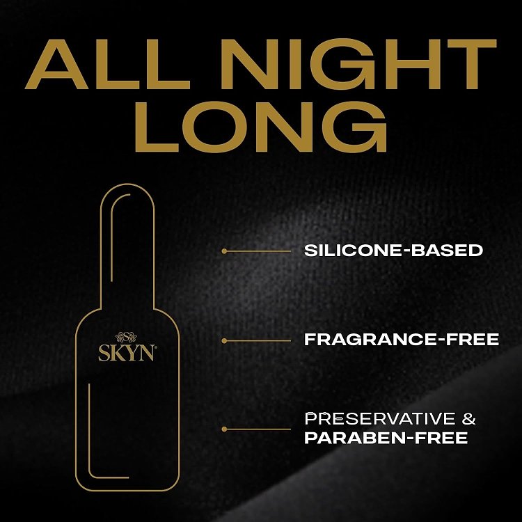 Skyn All Night Long, Silicon-Based Long Lasting Lube, Λιπαντικό 80ml