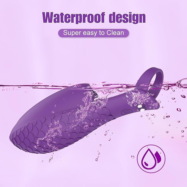 SMD Goldfinger, Finger Vibrator with 10 Vibration Modes, Δονητής Δακτύλου, Purple
