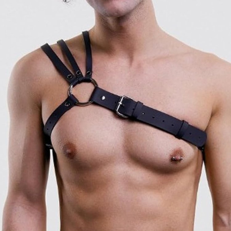 SMD Centurion, Strap Harness από Vegan Leather, Black