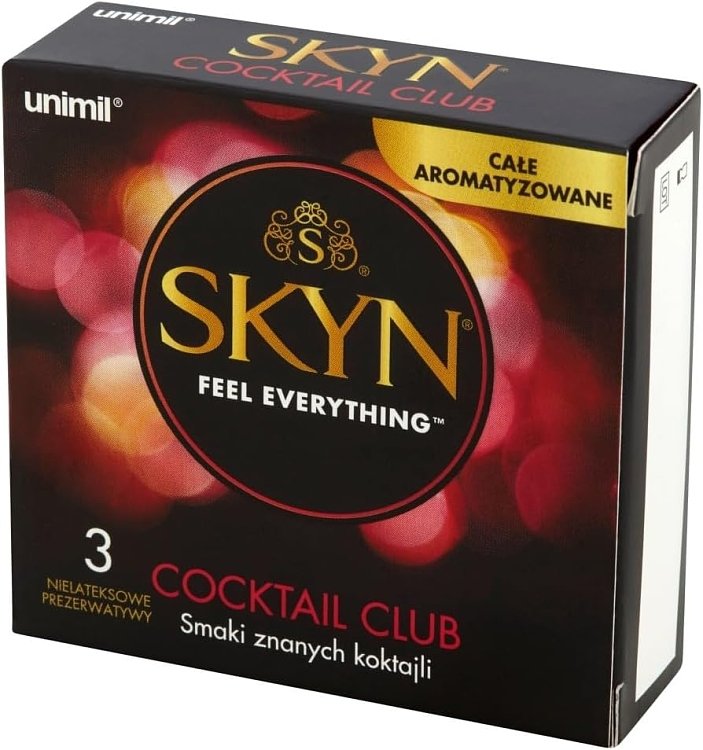 Skyn Cocktail Latex-Free Condoms (Various Flavors) 3pcs
