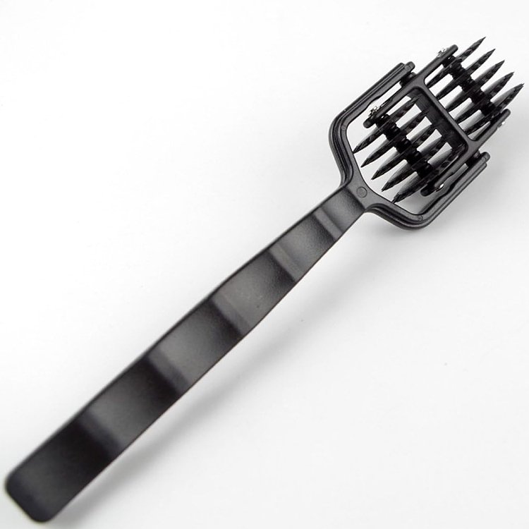 SMD SpireX, Spiked Double 5 Row Pinwheel, Dual Sensitivity Wheel, Black