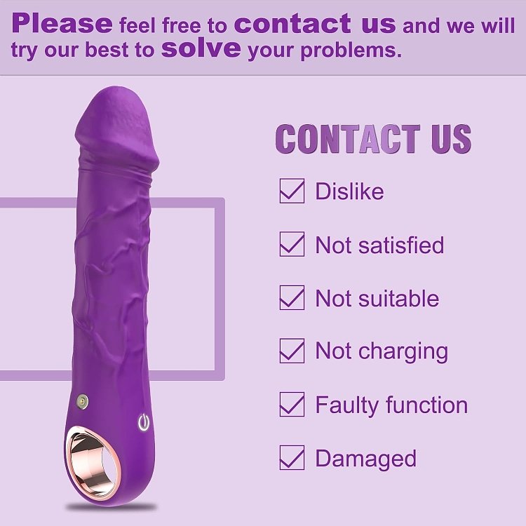 SMD Jumper Pocket, Realistic Vibrator Dildo 18cm Ρεαλιστικός Δονητής, Purple