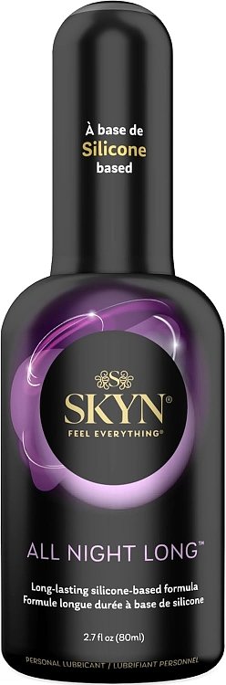 Skyn All Night Long, Silicon-Based Long Lasting Lube, Λιπαντικό 80ml