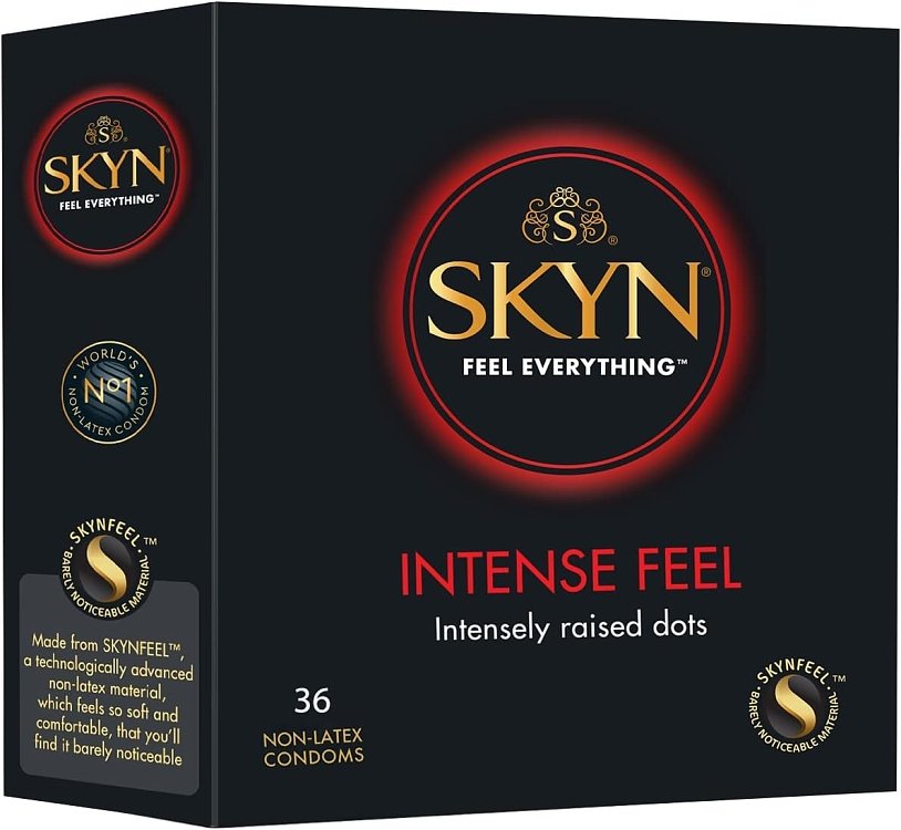 Skyn Intense Feel Προφυλακτικά χωρίς Λάτεξ 36τμχ