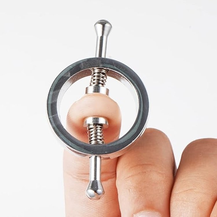 SMD Adjustable Nipple Clamps, Nipple Clamps, Silver