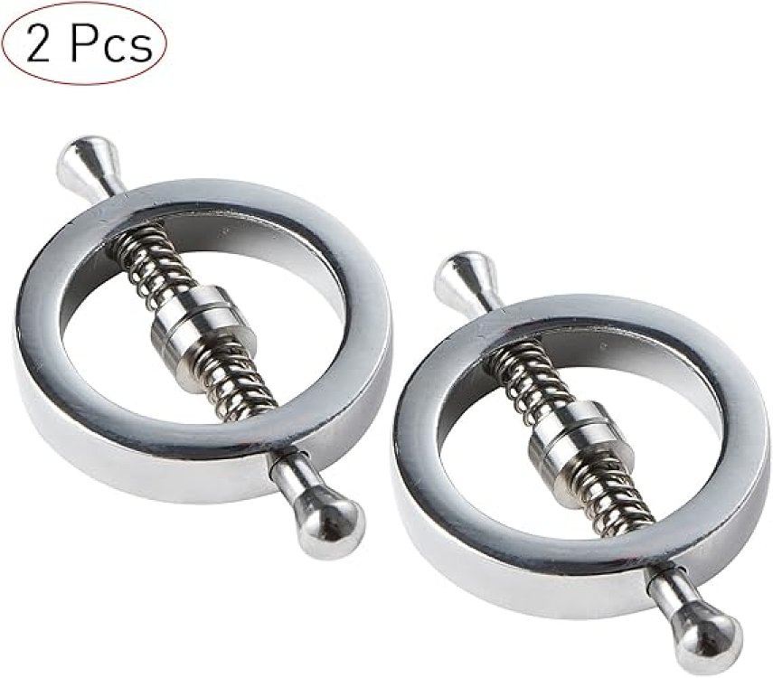 SMD Adjustable Nipple Clamps, Nipple Clamps, Silver