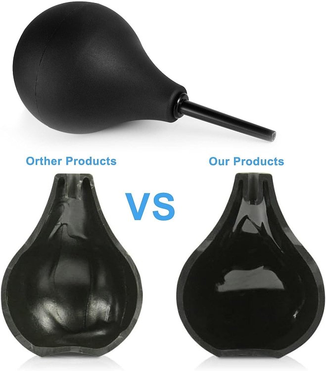 SMD Enema Bulb for Intestinal Cleansing 160ml, Internal Cleansing, Black