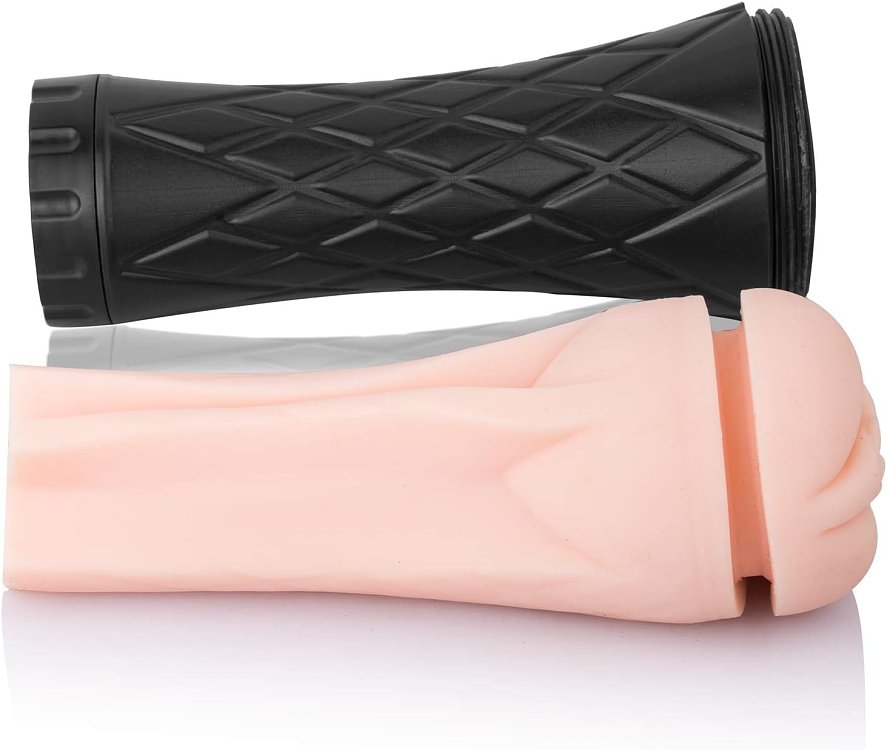 SMD Euphoria Lifelike Textured Vagina Pocket Masturbator, Realistic Sensation & Flesh Feel, 23.5cm